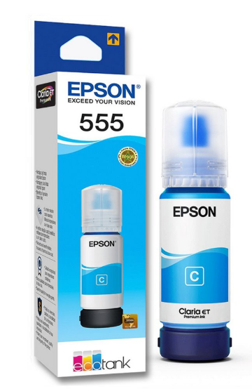 ventas de tinta EPSON 555 CYAN
